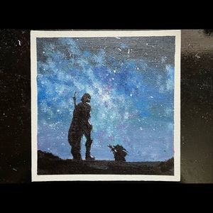 May the fourth be with you painting by Ryanchristyarts